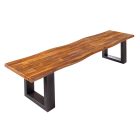 Design ülőpad Evolution 180 cm barna akác