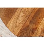 Design dohányzóasztal Unity Loft 50 cm mangó