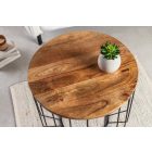 Design dohányzóasztal Unity Loft 50 cm mangó