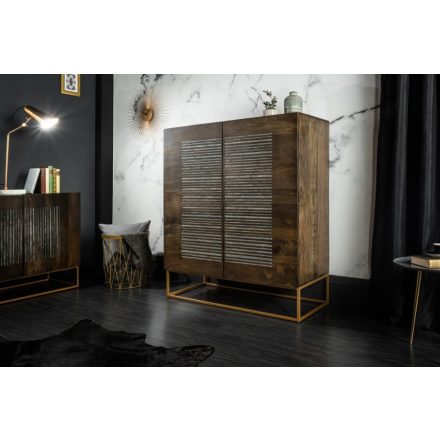 Design komód Armani, 100 cm, mangó / achát