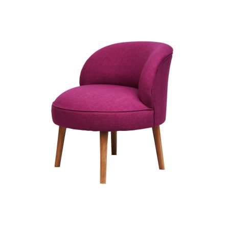 Design fotel Garcelle sötét rózsaszín