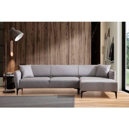 Design sarokkanapé Beasley 270 cm szürke - jobb