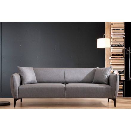 Design 3 személyes kanapé Beasley 220 cm szürke