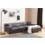 Design sarokkanapé Dellyn 250 cm antracit - jobb