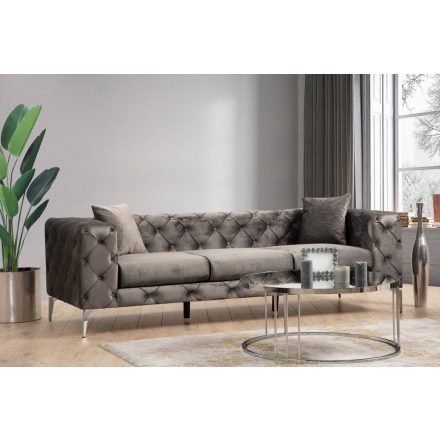 Design 3 személyes kanapé Rococo 237 cm antracit