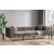 Design 3 személyes kanapé Rococo 237 cm antracit