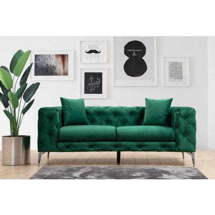 Design kanapé Rococo 197 cm zöld