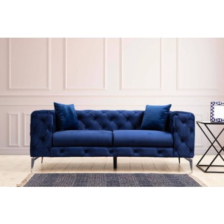 Design kanapé Rococo 197 cm sötétkék