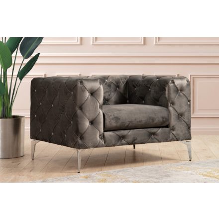 Design fotel Rococo antracit