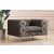 Design fotel Rococo antracit