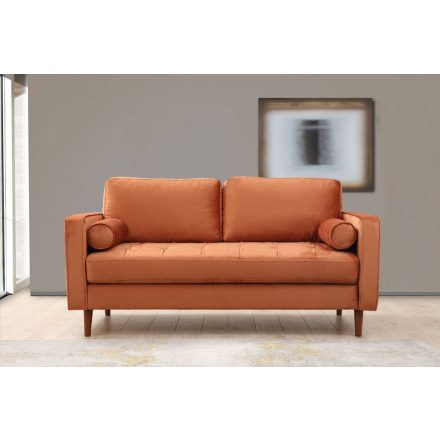 Design kanapé Jarmaine 175 cm narancssárga