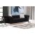 Design 3 személyes kanapé Vendetta 245 cm fekete