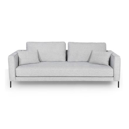 Design 3 személyes kanapé Zenovia 225 cm szürke