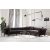 Design Chesterfield sarokkanapé barna - jobb