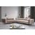 Design sarokkanapé Rococo bézs - bal
