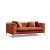 Design kanapé Rococo 197 cm narancssárga