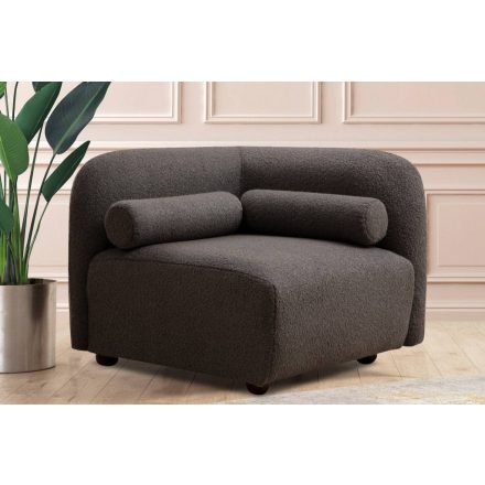 Design fotel Zahira sötétszürke