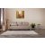 Design 3 személyes Hanaye kanapé 230 cm krém