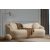 Design 3 személyes kanapé Tanicia 225 cm krém