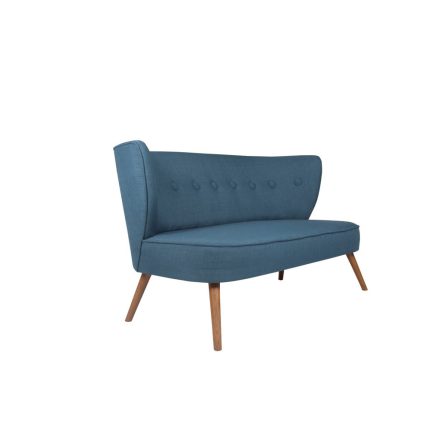 Design kanapé Verena 141 cm kék 