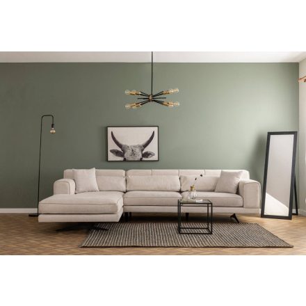 Design sarokkanapé Caishen 308 cm bézs - bal