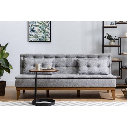 Design összecsukható kanapé Rafiya 180 cm szürke