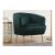 Design fotel Fedella zöld