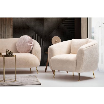 Design fotel Adalia bézs