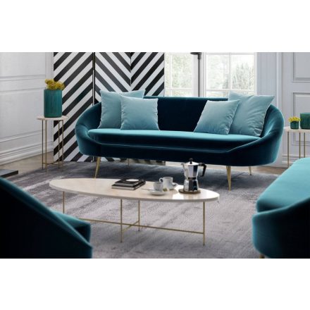 Design 3 személyes kanapé Wauna 228 cm kerozin