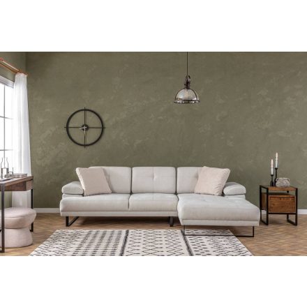 Design sarokkanapé Vatusia 274 cm bézs - jobb