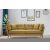 Design 3 személyes kanapé Basiano 214 cm zöldessárga