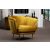 Design fotel Phiala mustár