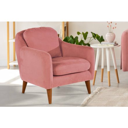 Design fotel Maelie rózsaszín
