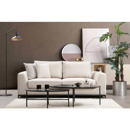 Design kanapé Dashania 201 cm bézs