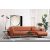 Design összecsukható kanapé Haylia 287 cm fahéj - jobb