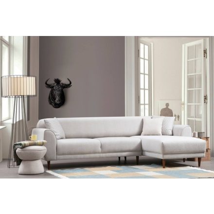 Design összecsukható kanapé Haylia 287 cm bézs - jobb