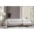 Design összecsukható kanapé Haylia 287 cm bézs - jobb