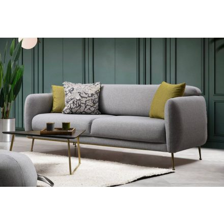 Design összecsukható kanapé Eilika 214 cm szürke
