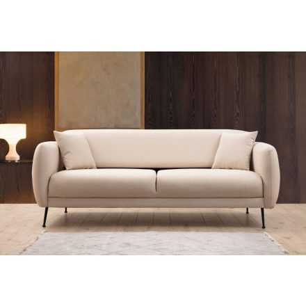 Design 3 személyes kanapé Eilika 214 cm bézs