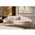Design 3 személyes kanapé Zeena 255 cm bézs - bal