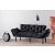 Design kanapéágy Wilona 185 cm fekete