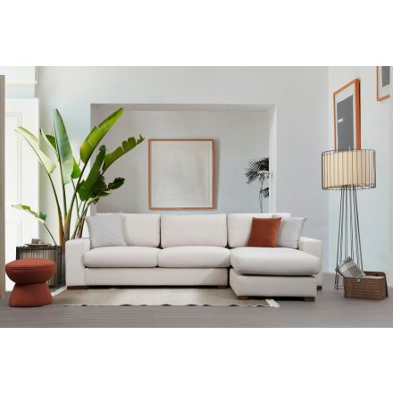 Design sarokkanapé Bellona 270 cm bézs - jobb