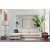 Design sarokkanapé Bellona 270 cm bézs - bal