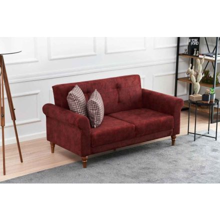Design összecsukható kanapé Bahula 160 cm piros