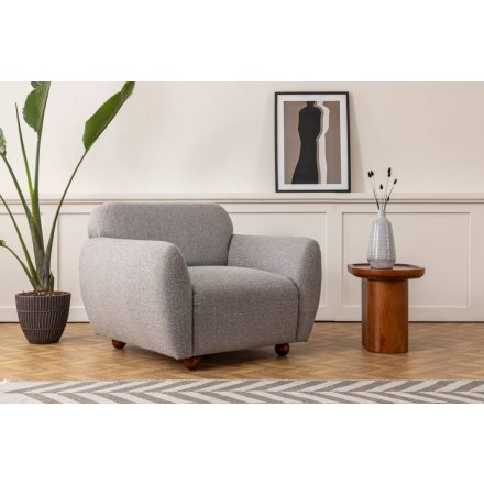 Design szék Jamiya világosszürke
