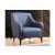 Design fotel Beasley kék