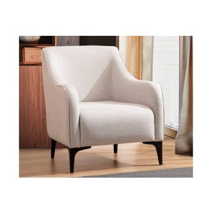 Design fotel Beasley szürke-fehér