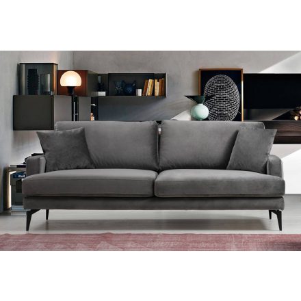 Design 3 személyes kanapé Fenicia 205 cm szürke
