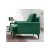 Design fotel Fenicia zöld