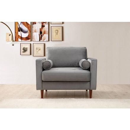 Design fotel Jarmaine világosszürke